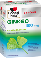 DOPPELHERZ Ginkgo 120 mg system Filmtabletten